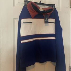 NEW Ermanna top womens 42 made in Turkey office style